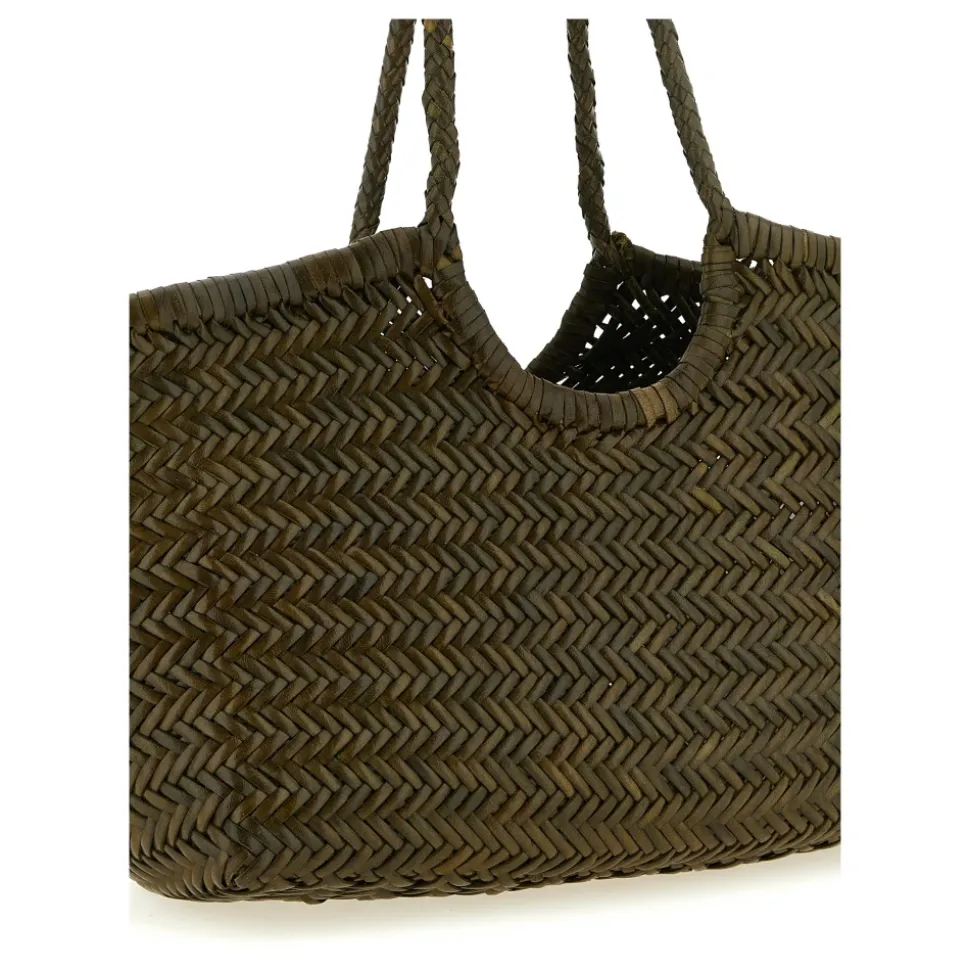 Grand sac porté épaule tissé à la main Nantucket