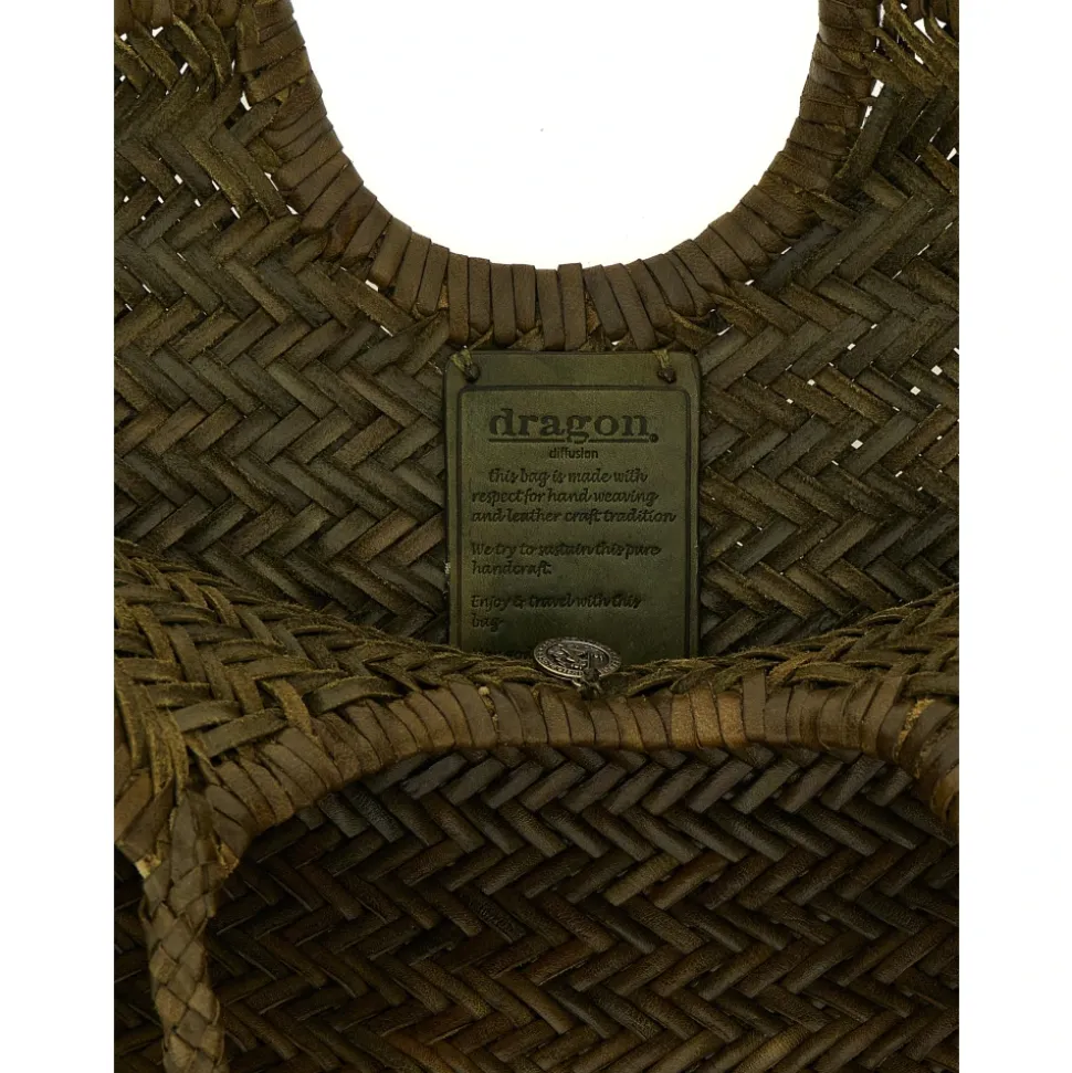Grand sac porté épaule tissé à la main Nantucket