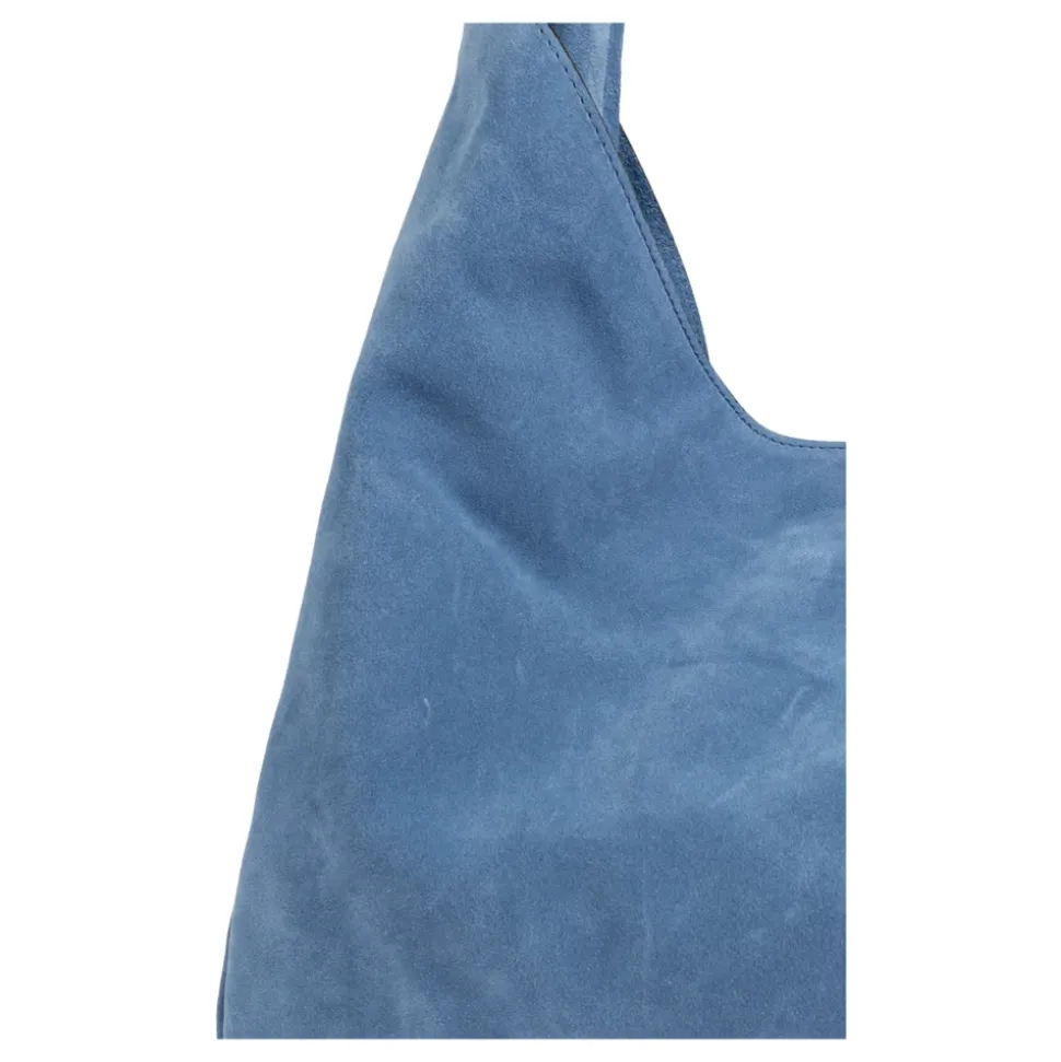 Handle Me Suede Bag