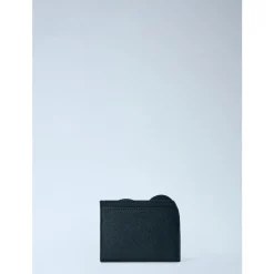 Heart Motif Leather Card Holder