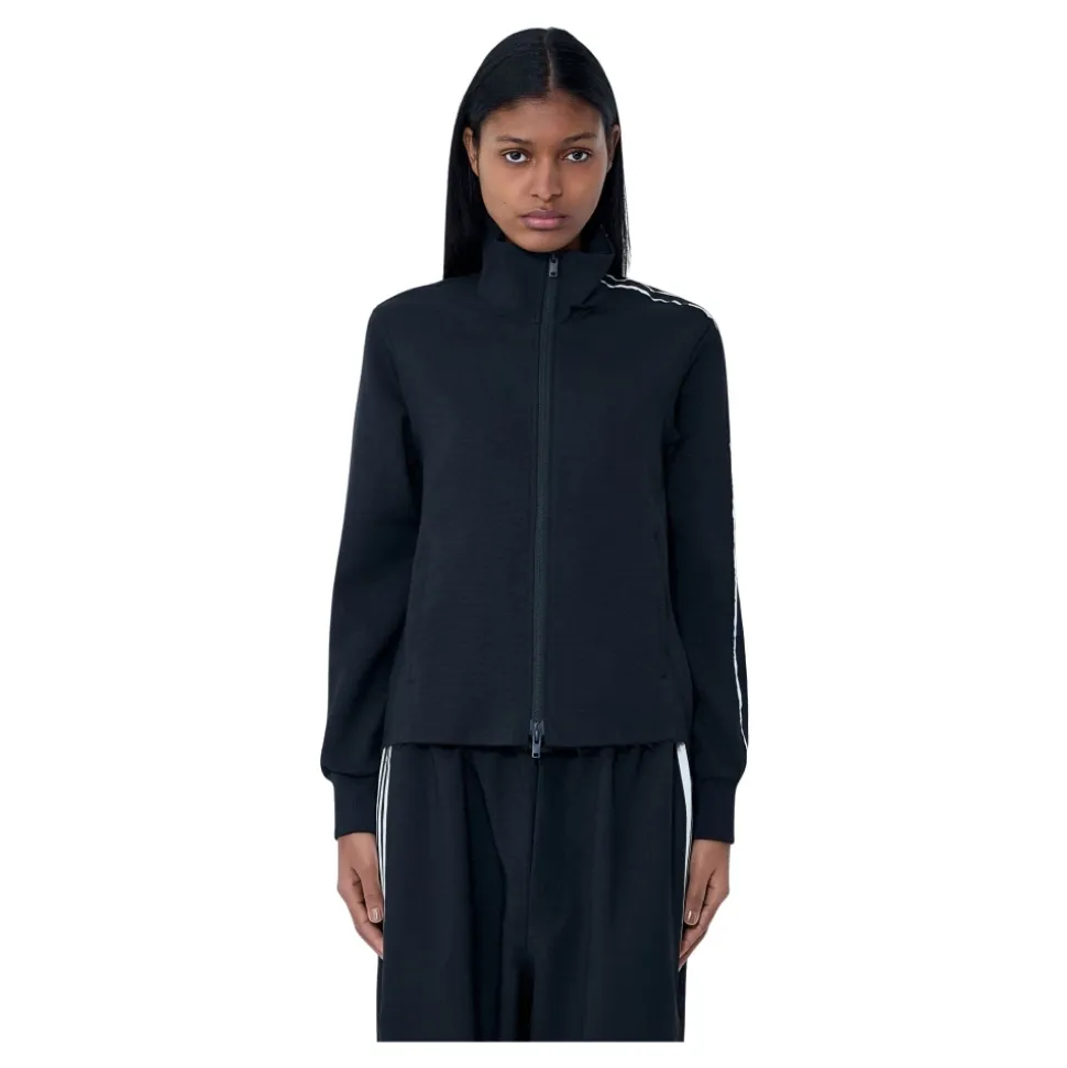 High-Neck Zip Jacket