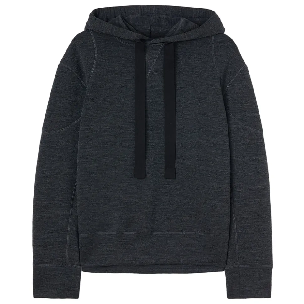 Hoodie en laine avec cordon de serrage