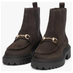 Italian Velour Chelsea Boots