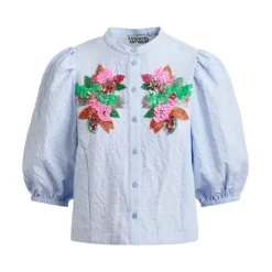 Jaiden Floral Sequin Shirt