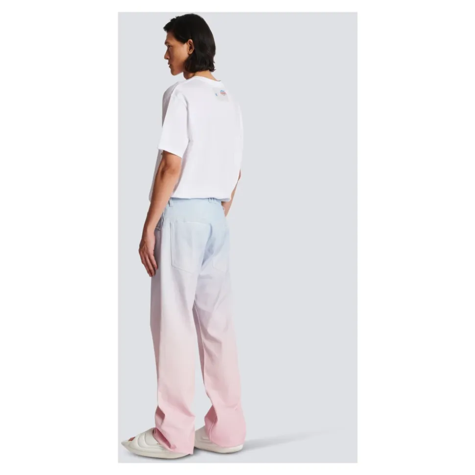 Jean Large Dégradé en Denim
