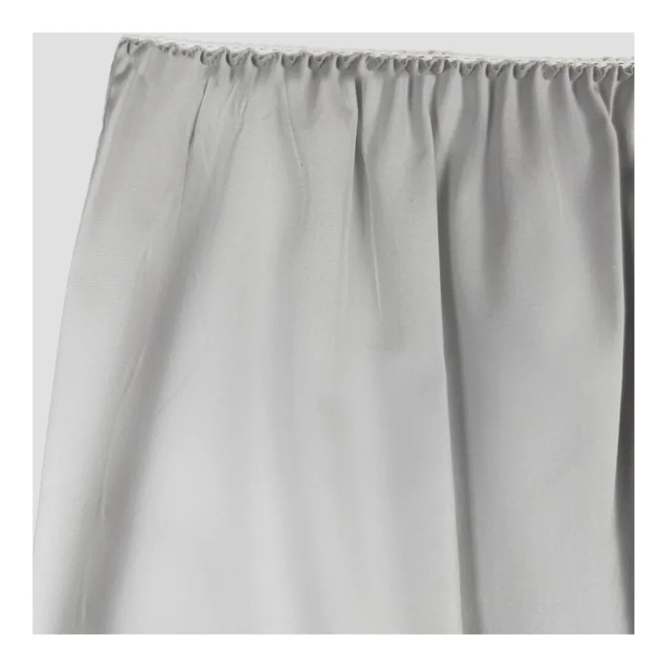 Jupe Midi à Taille Élastiquée