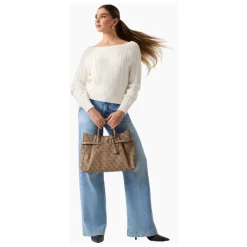 Latte Logo Handbag