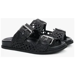 Leather Slides