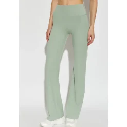 Leggings Zenvy taille haute évasés sans couture avant