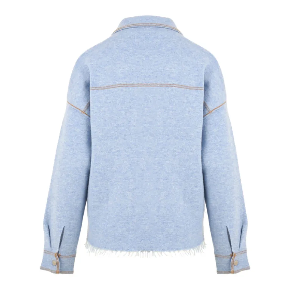 Levo Boxy Cashmere Jacket