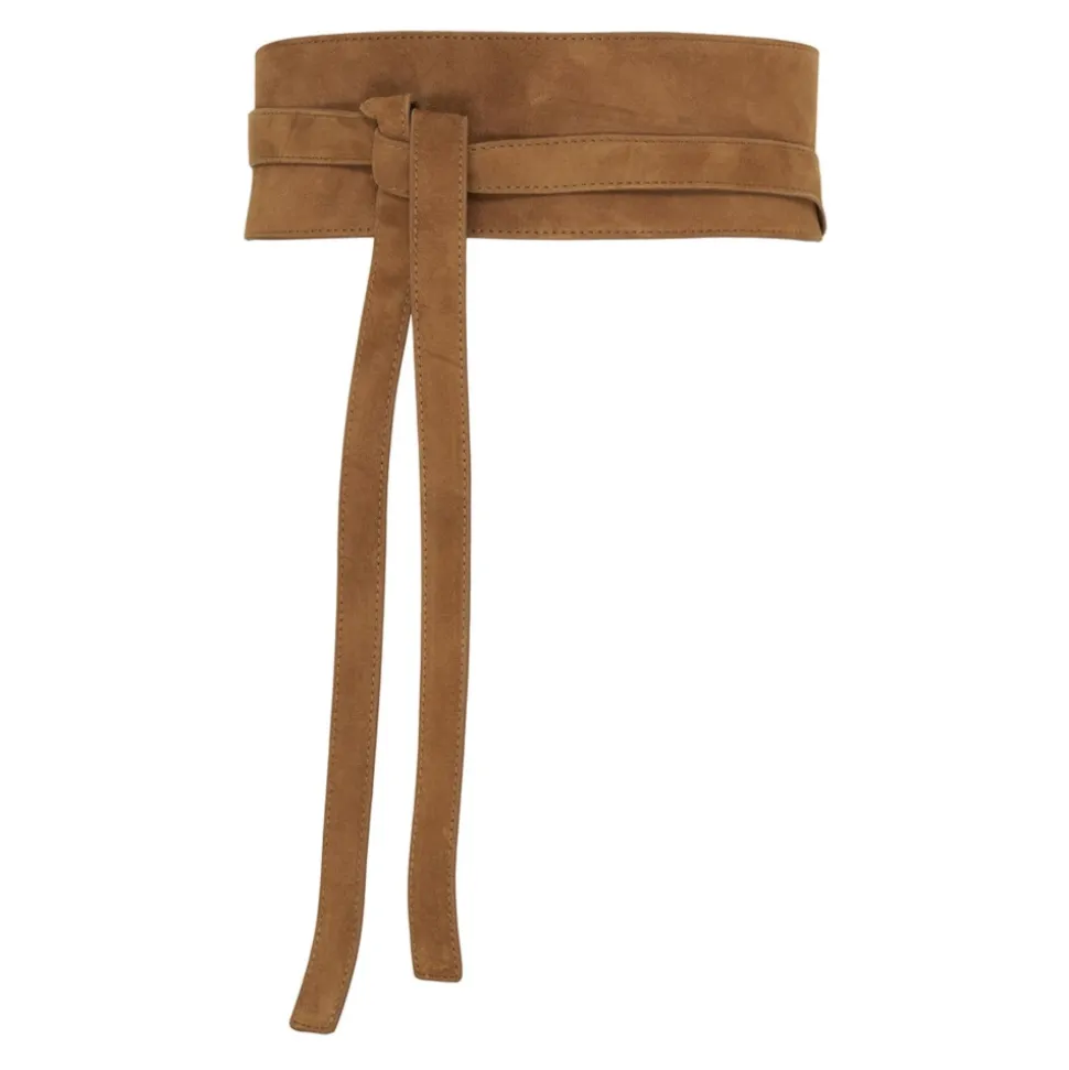 Élégante ceinture en daim pour la taille