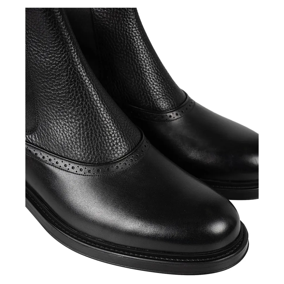 Élégantes Bottes Chelsea Slip-On pour Hommes