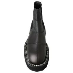 Élégantes Bottines Stretch Cheville Noires