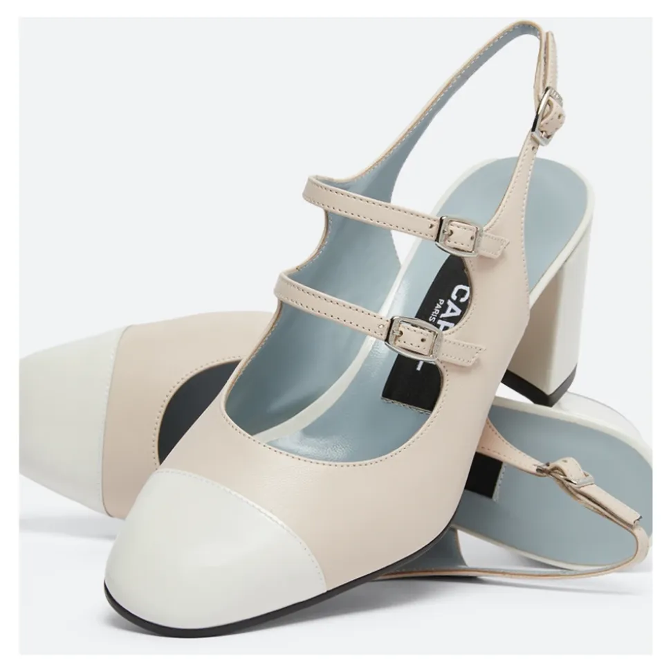 Élégantes sandales en cuir verni avec boucles