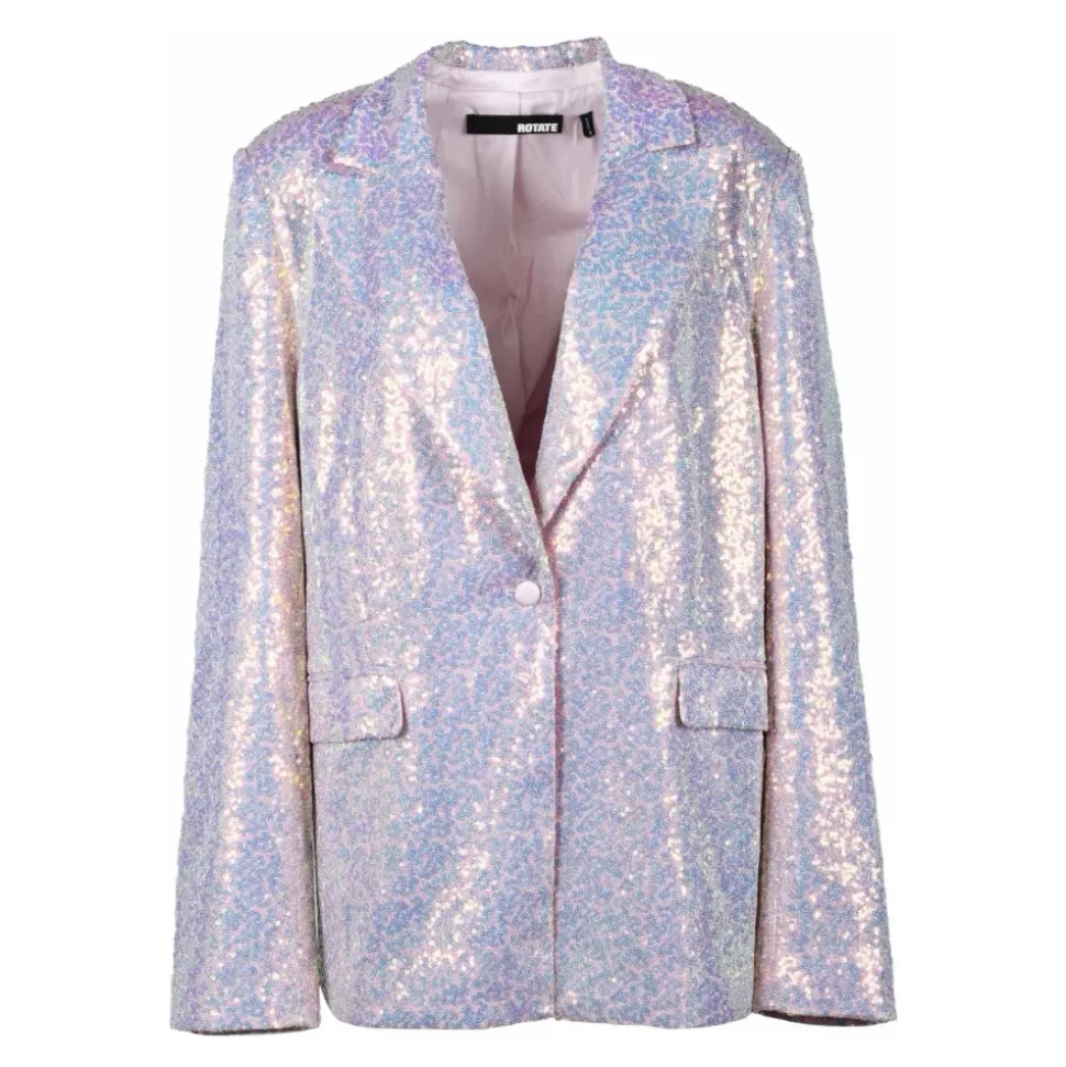 Élégante veste en mélange de polyester