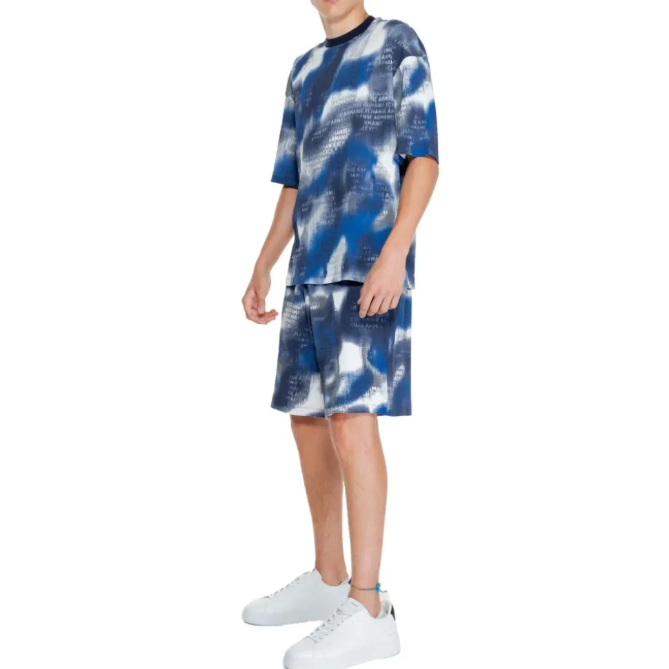 LogoPrint TShirt Shorts Set