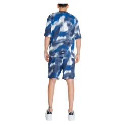 LogoPrint TShirt Shorts Set