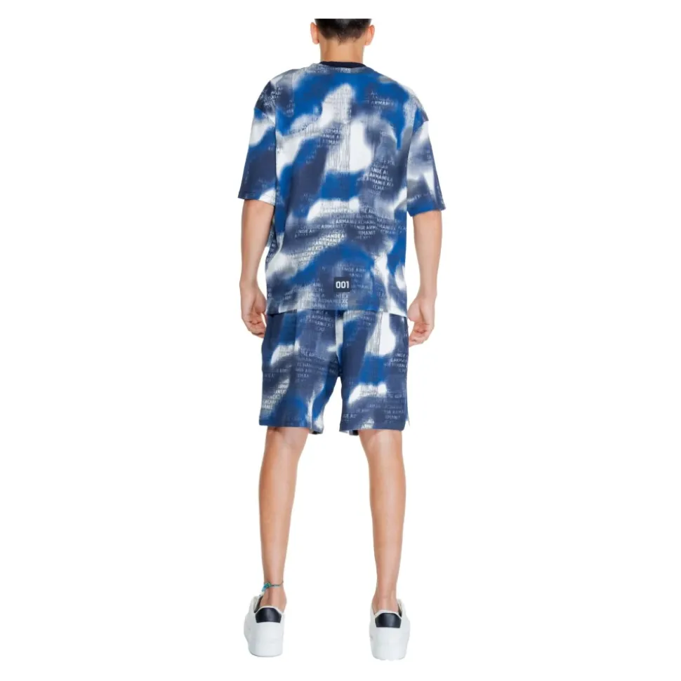 LogoPrint TShirt Shorts Set