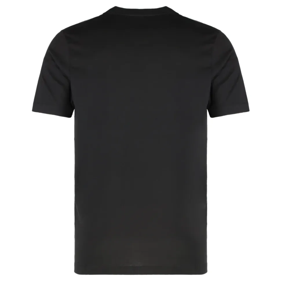 Logo T-shirt en Coton Col Rond