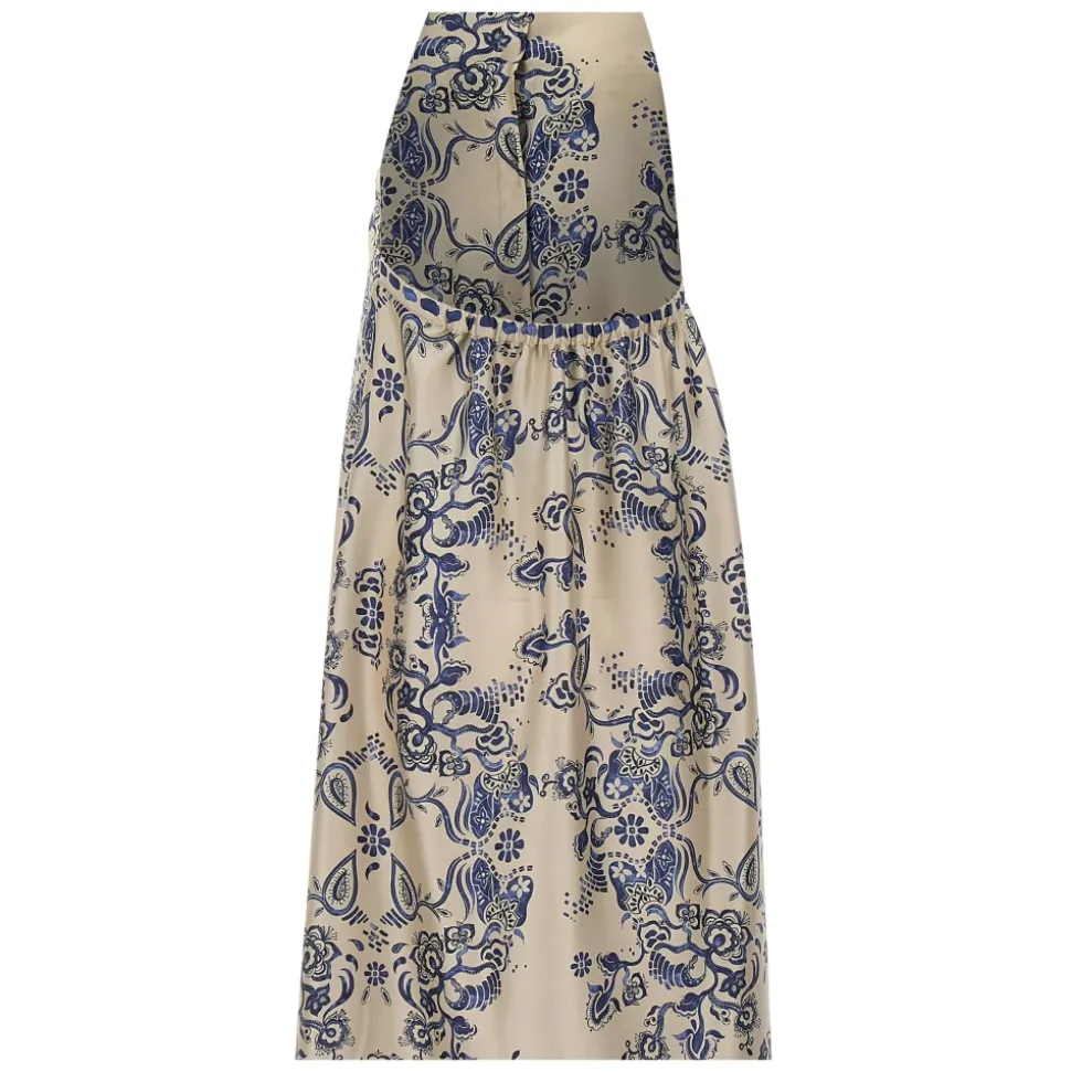 Longue Robe Imprimée Foulard