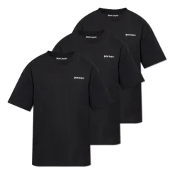 Lot de trois t-shirts avec logo