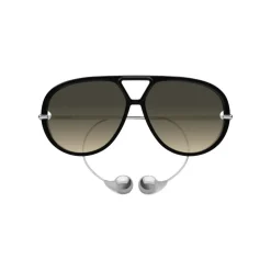 Lunettes de soleil noires/marron ombrées