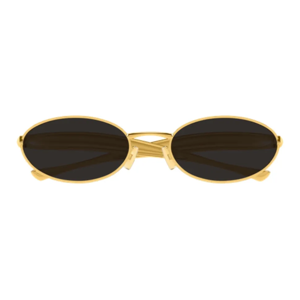 Lunettes de soleil ovales avec bras iconiques de sardine