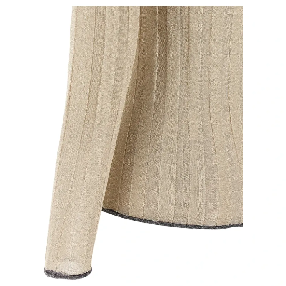 Lurex Turtleneck Sweater