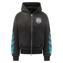MA Flames Zip Hoodie