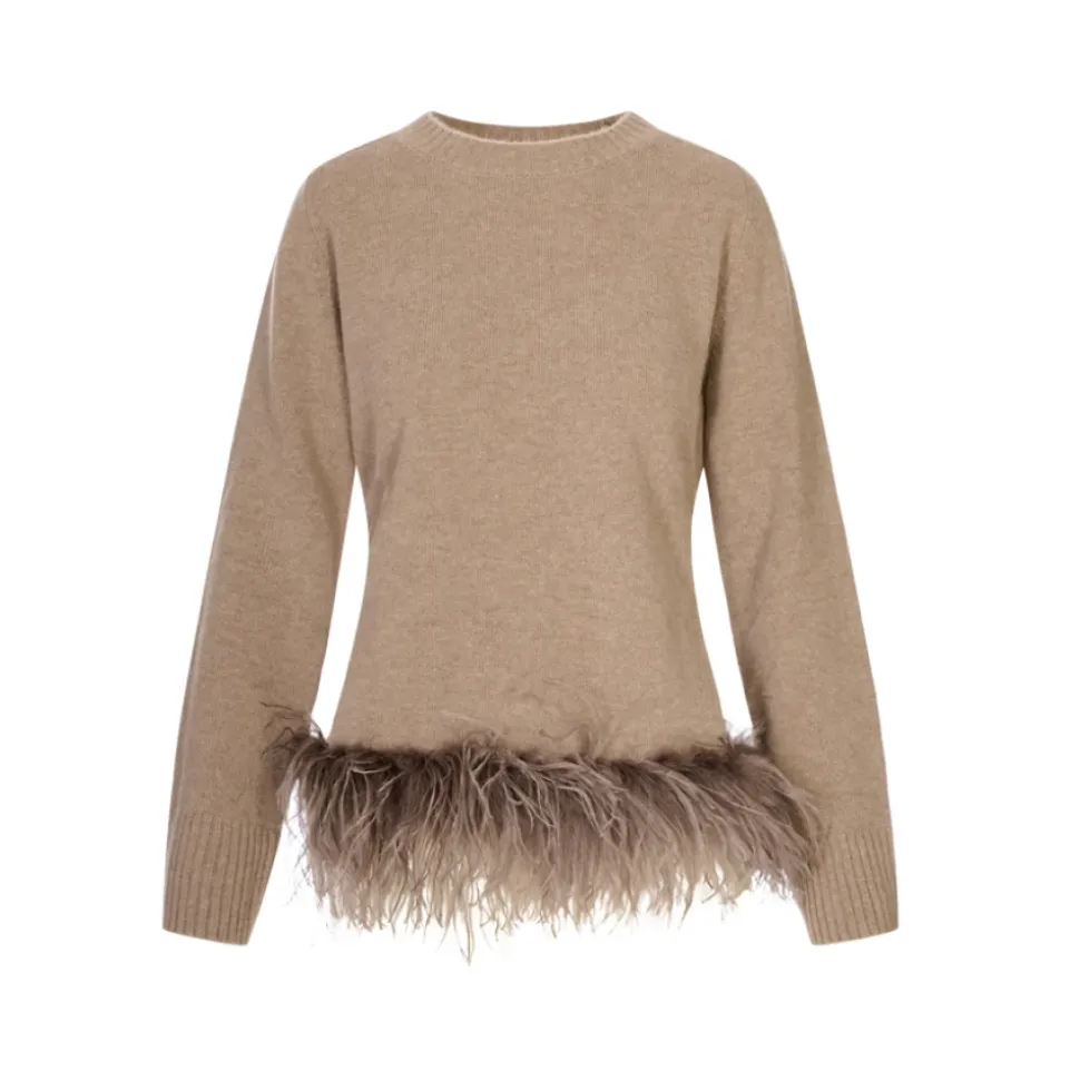 Maglia c/piume
