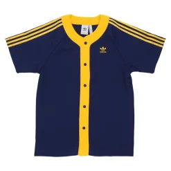 Maillot de Basket Bleu Foncé/Jaune
