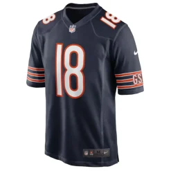 Maillot Marino Bears Caleb Williams NFL