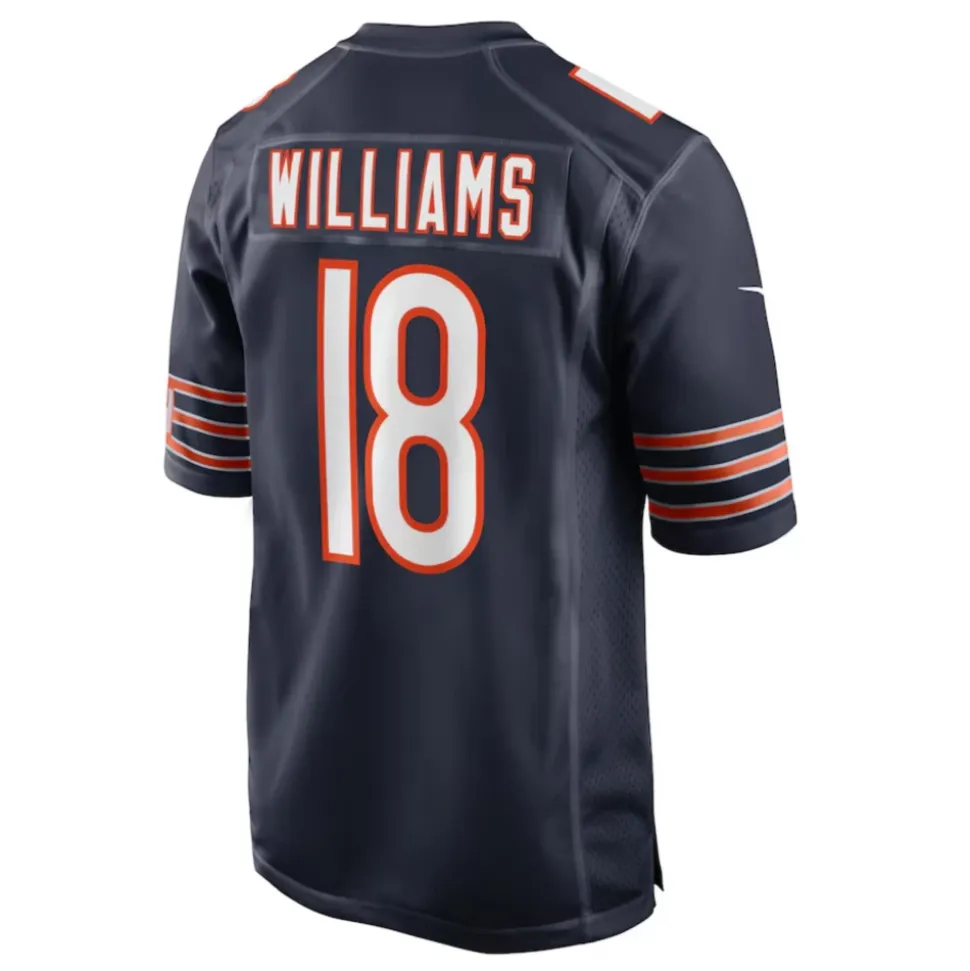 Maillot Marino Bears Caleb Williams NFL