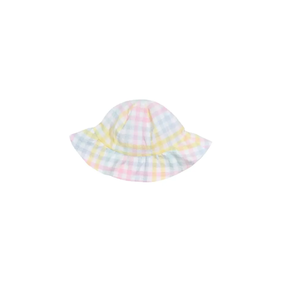 Mallow Check Hat