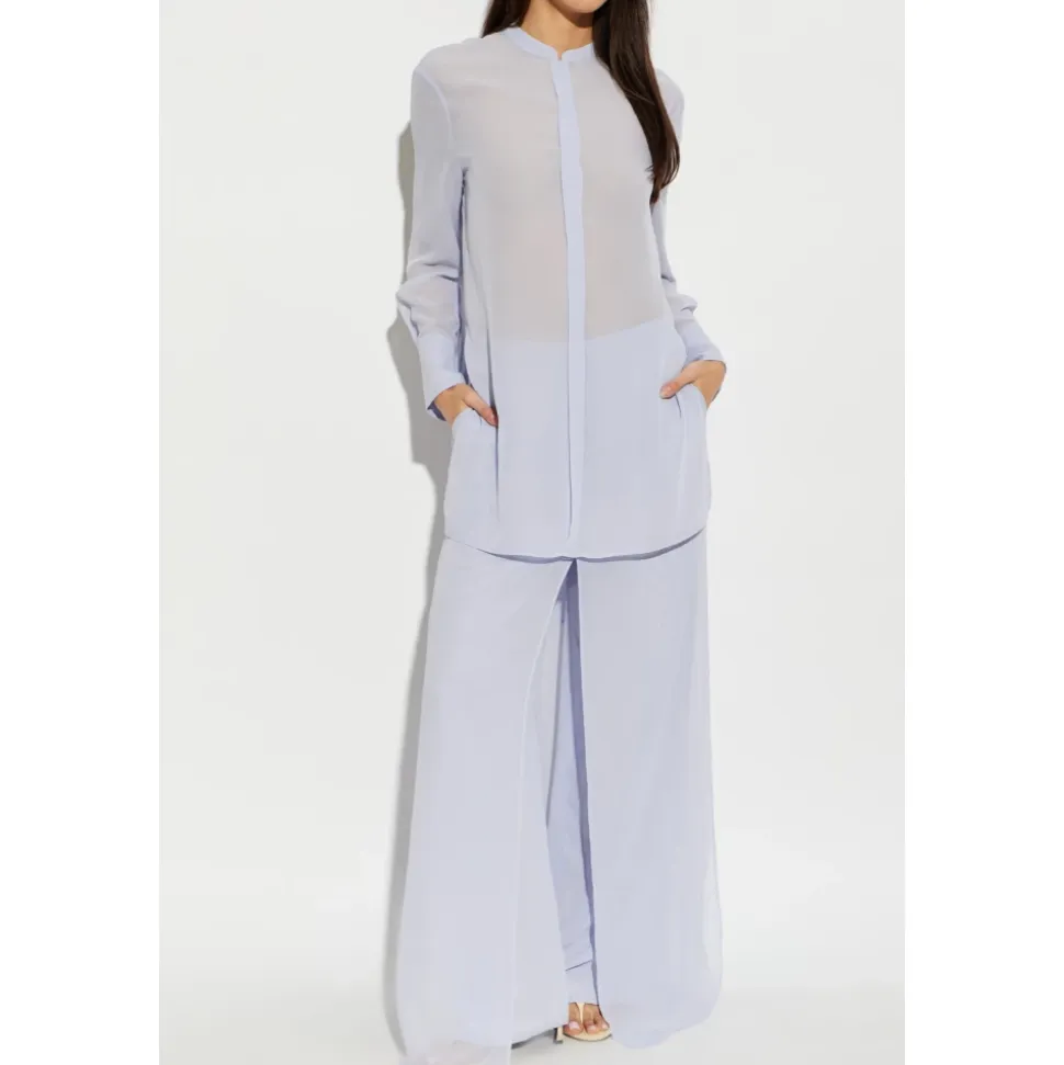 Mandarin Collar Shirt