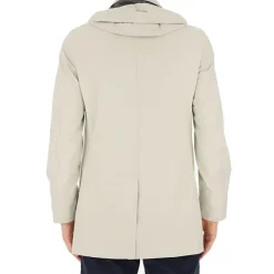 Manteau à capuche résistant à la pluie