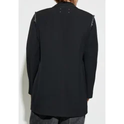 Manteau court croisé