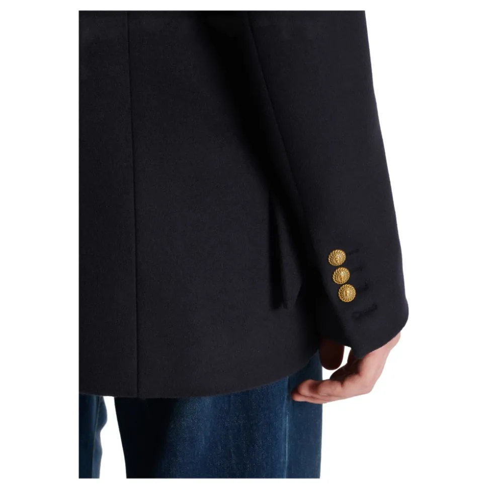 Manteau court style militaire