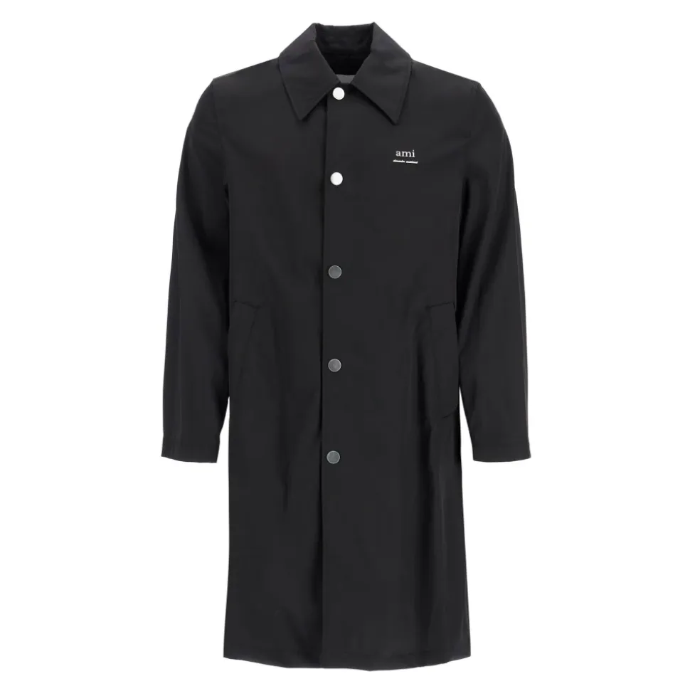 Manteau de Voiture Unisexe en Nylon et Coton