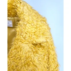 Manteau effet Teddy