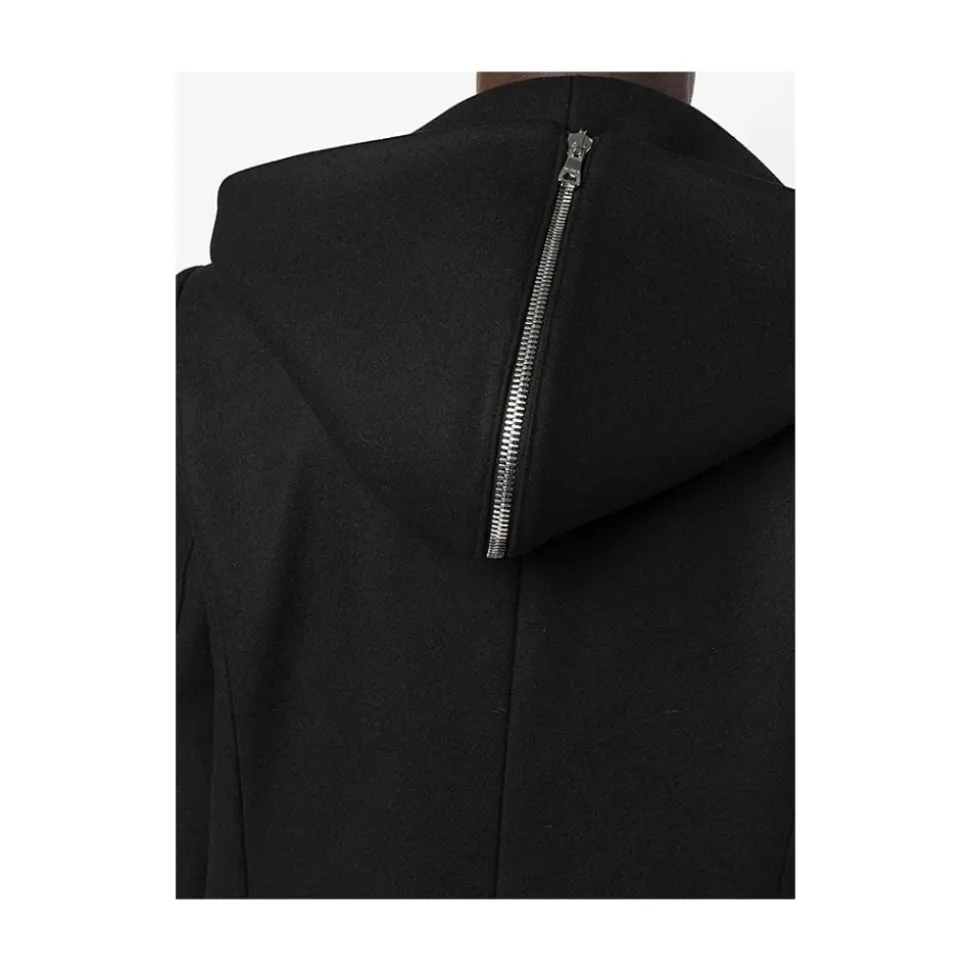 Manteau en laine mélangée à double boutonnage