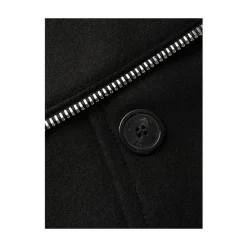 Manteau en laine mélangée à double boutonnage