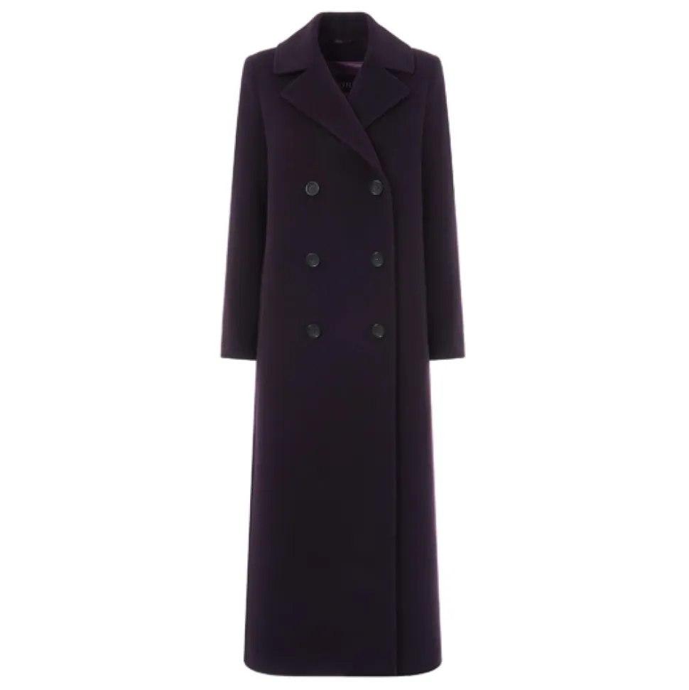 Manteau Long Noir Style Élégant