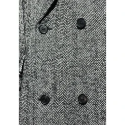 Manteau à motif chevrons