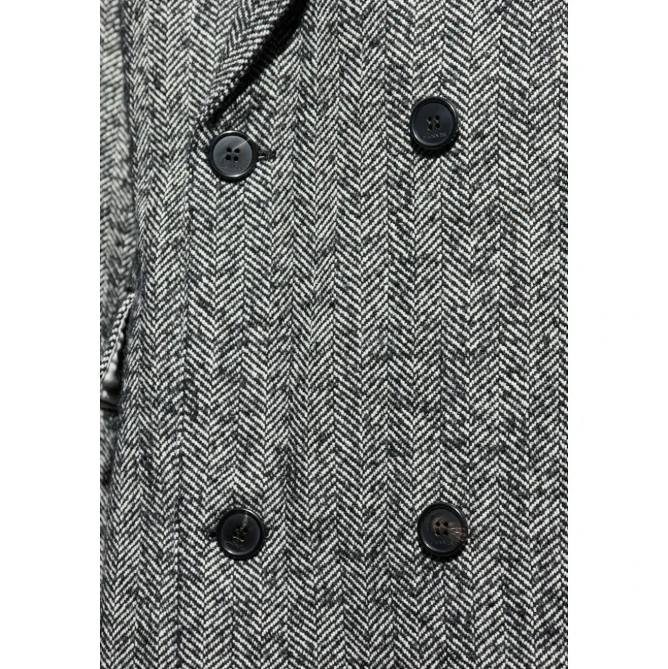 Manteau à motif chevrons