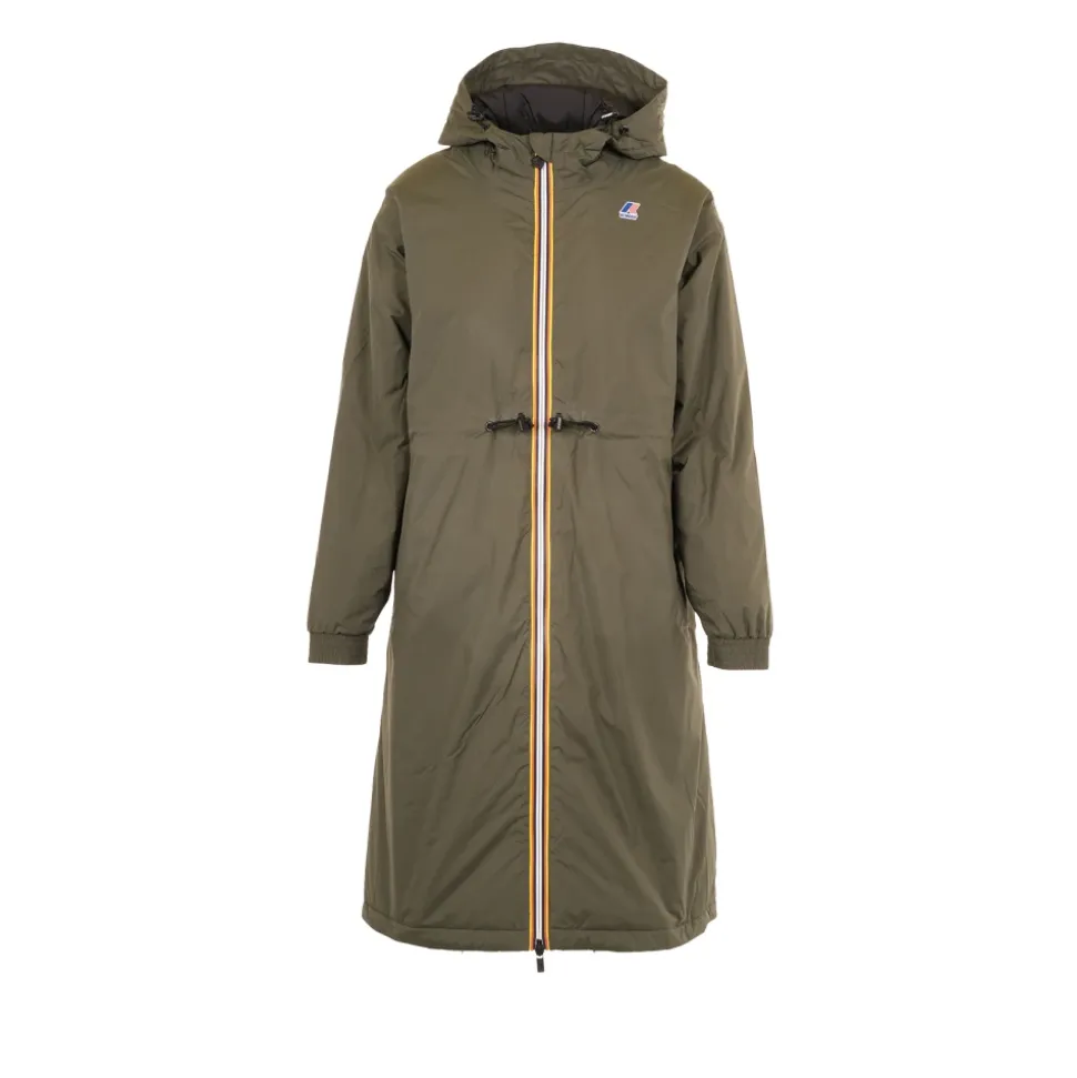 Manteau Vert Hiver Delia Warm