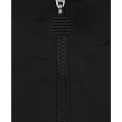 Manteaux Noirs en Polyester et Coton