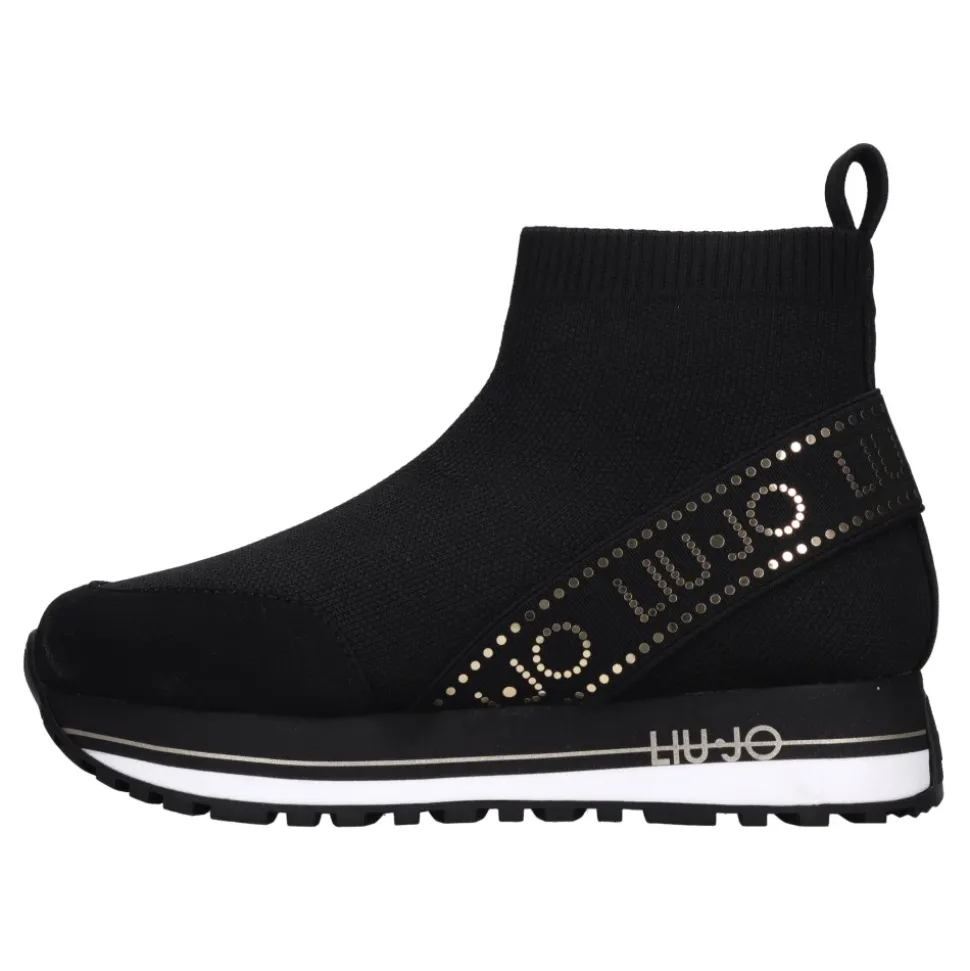 MAXI WONDER 812 Botte Cheville Tricot/Microfibre