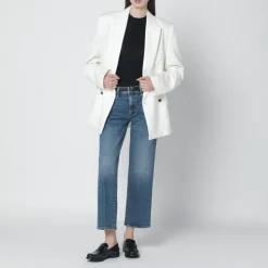 Mid Rise Rambler Zip Ankle Jeans