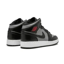 Mid Shadow Red Sporty Sneakers